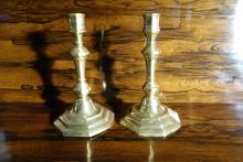 French mid 18th century candlesticks